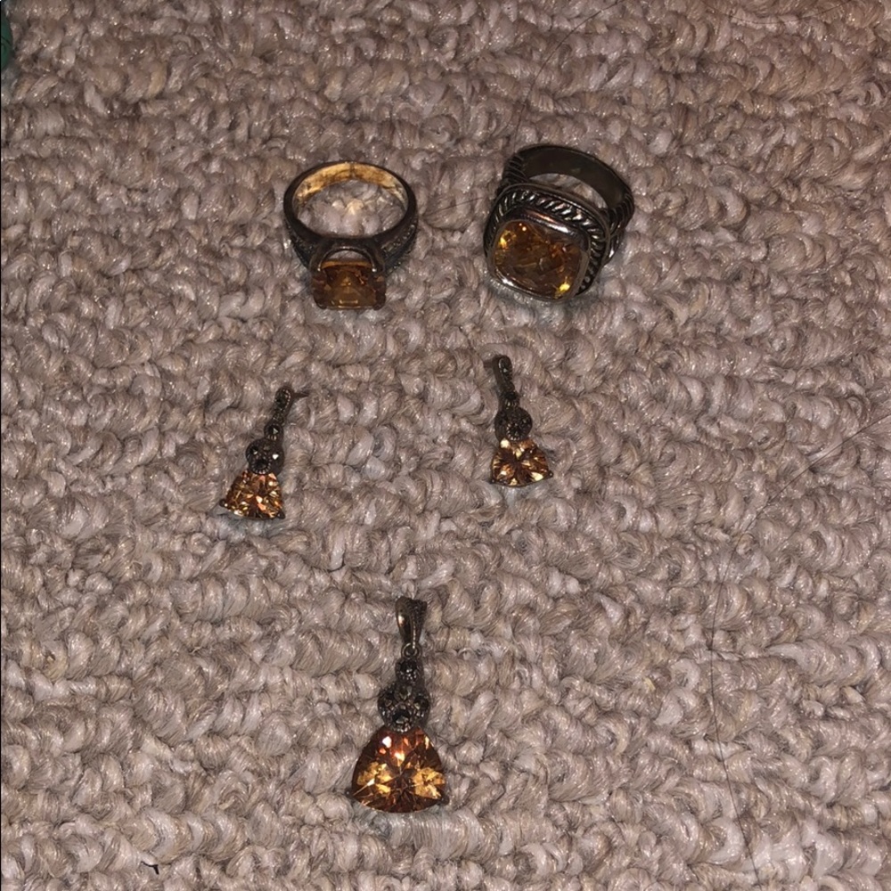 Citrine jewelry